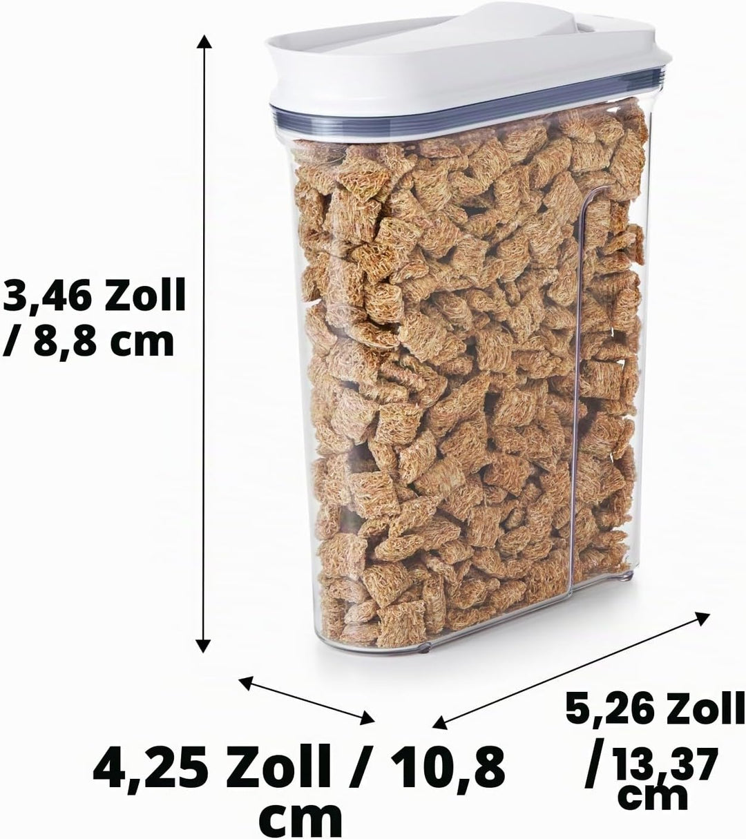 OXO Good Grips POP Müslispender gross (4,2 l) – Vorratsdose mit Deckel für eine luftdichte Aufbewahr