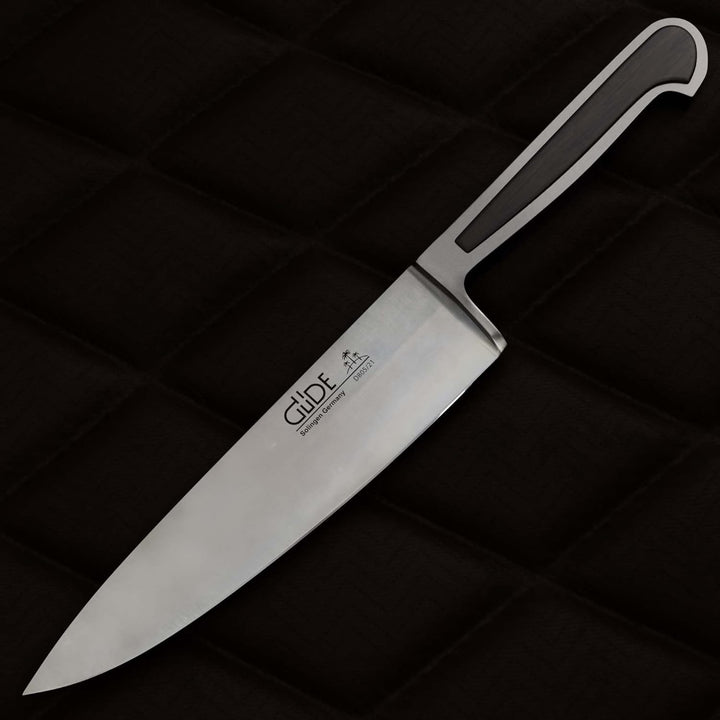 GÜDE Solingen - Kochmesser geschmiedet, 21 cm, Grenadill, DELTA, Küchenmesser, Handmade Germany, Bra