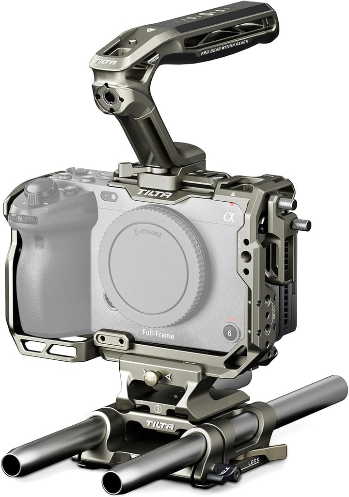 Tilta FX3 FX30 Cage, komplettes Kameragehäuse kompatibel mit Sony FX3/FX30 Basic Kit mit HDMI Kabelk