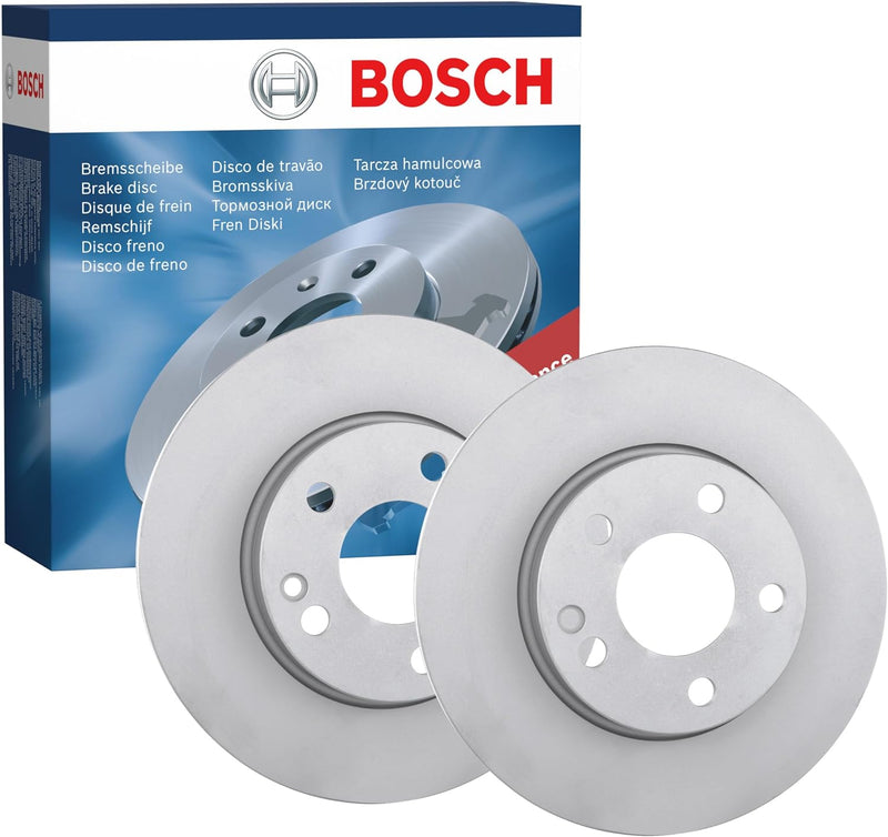 Bosch BD1058 Bremsscheiben - Vorderachse - ECE-R90 Zertifizierung - zwei Bremsscheiben pro Set