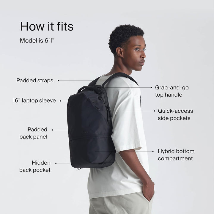 Urth Arkose 20L Modular Camera Backpack – for DSLR, Lens, 15/16” Laptop, Weatherproof + Recycled 20L