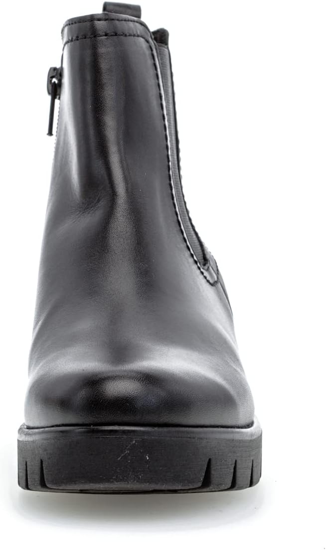 Gabor Damen Chelsea Boots, Frauen Stiefeletten,Wechselfussbett 36 EU Schwarz, 36 EU Schwarz