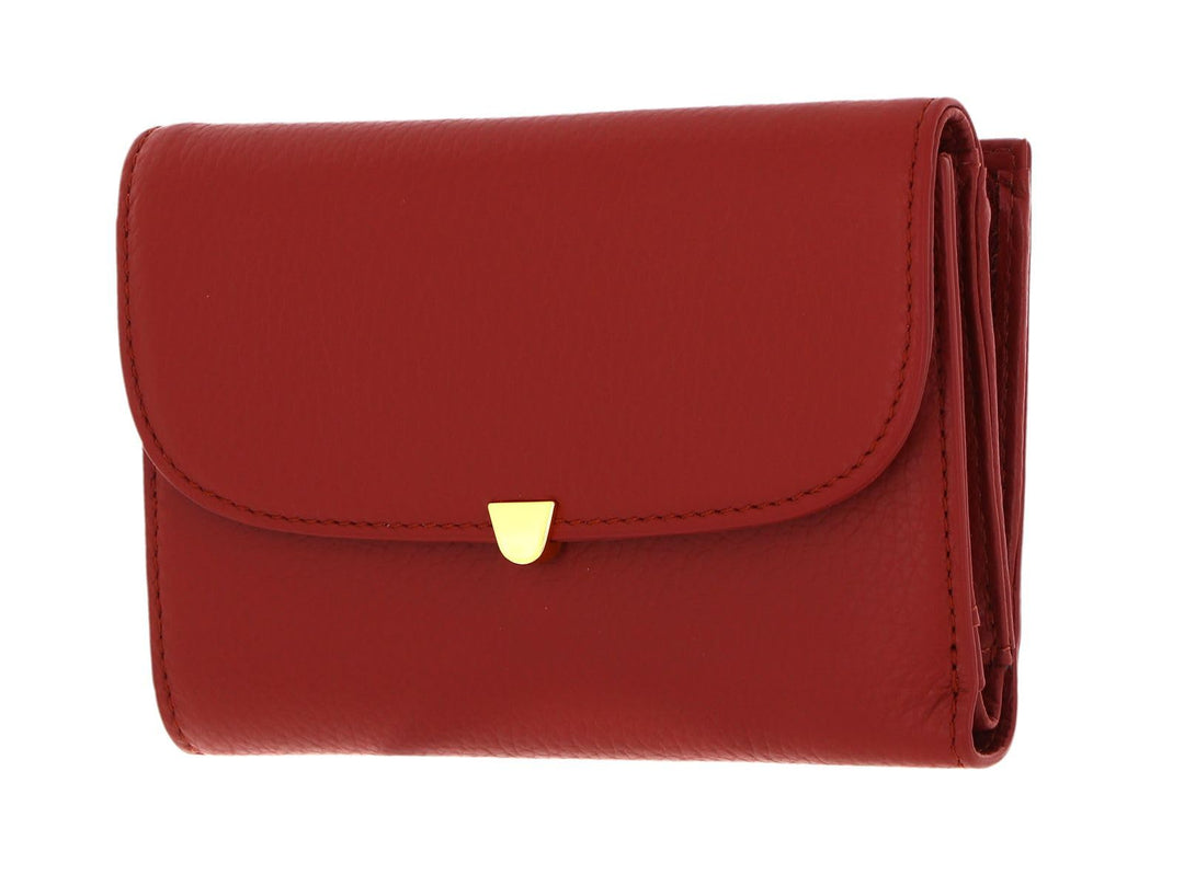 Coccinelle Ida Flap Wallet Acero