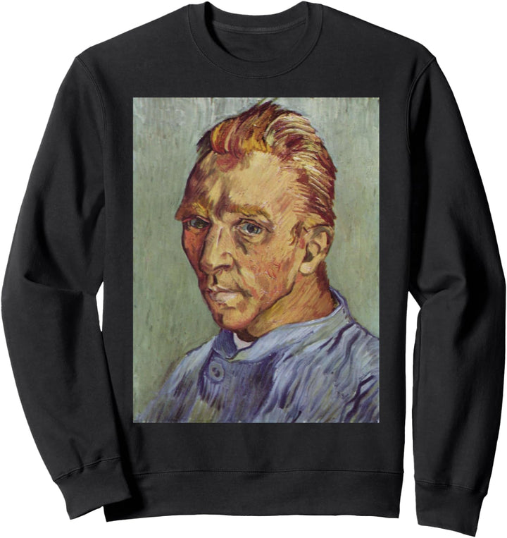 Vincent van Gogh's Selbstporträt ohne Bart Sweatshirt