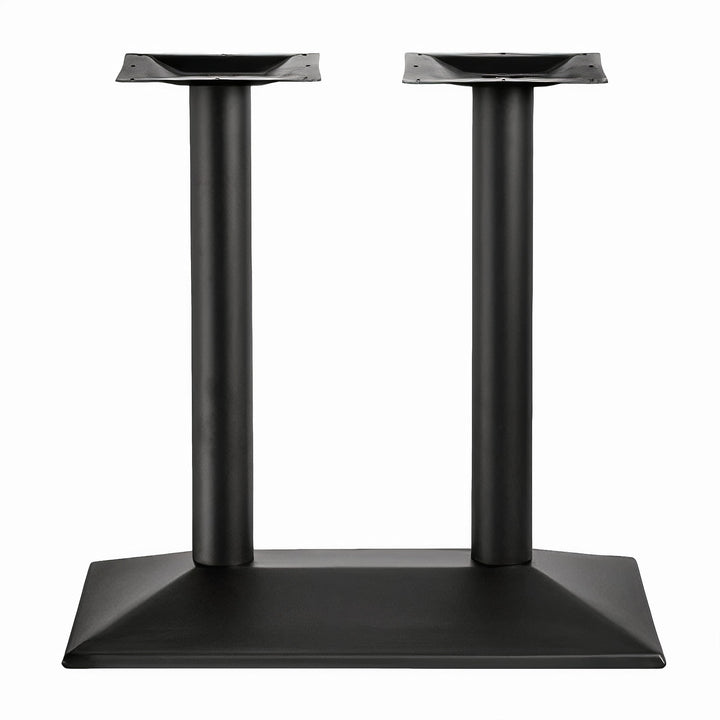 ONPIRA Stehtischgestell Tischgestell Schwarz Höhe 110cm Modell München (Doppelt Ausführung)