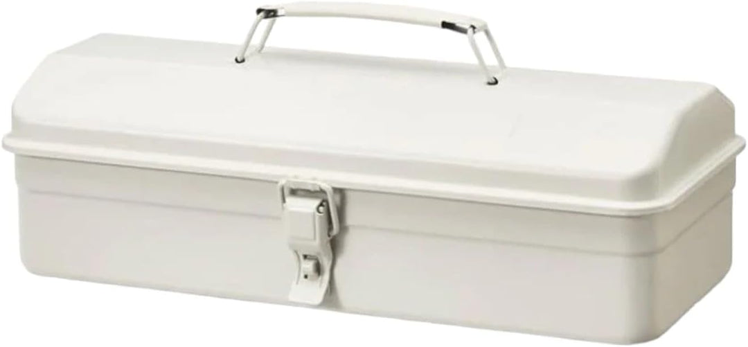 Toyo Steel Werkzeugkoffer Camber-top aus Stahl in der Farbe Weiss, 37,3x16,4x12,4 cm, Y-350-WH 37,3x