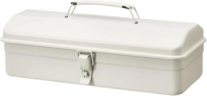 Toyo Steel Werkzeugkoffer Camber-top aus Stahl in der Farbe Weiss, 37,3x16,4x12,4 cm, Y-350-WH 37,3x