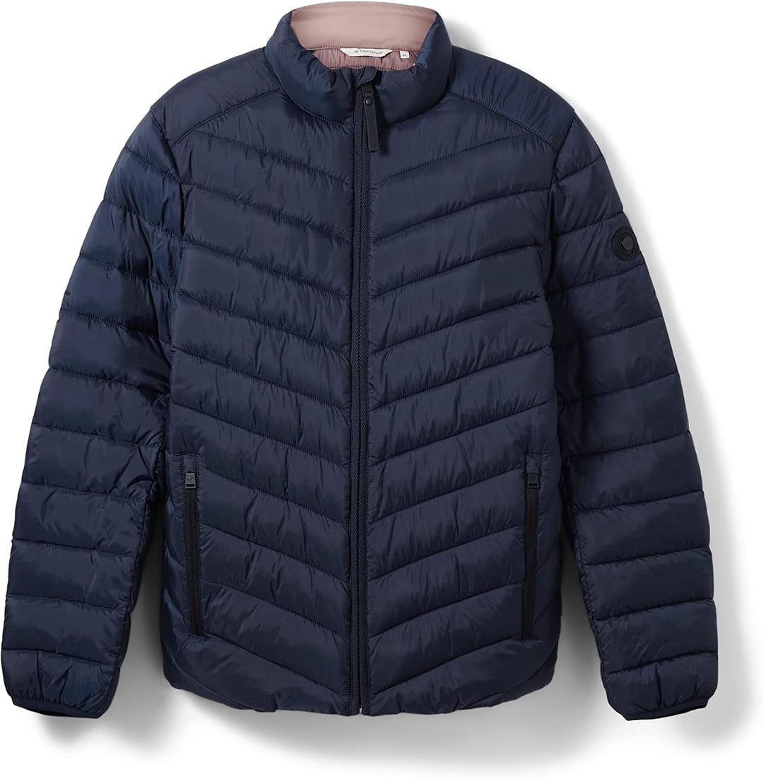 TOM TAILOR Herren Lightweight Steppjacke XXL 10668 - Sky Captain Blue, XXL 10668 - Sky Captain Blue