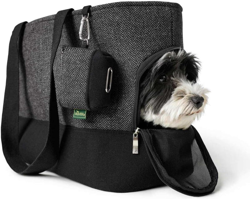 HUNTER BARCELONA Tragetasche, Transporttasche für Hunde und Katzen, 40 x 20 x 30 cm,