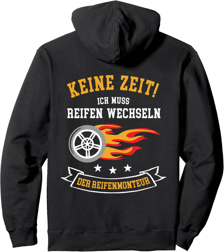 Reifenmontage Reifenmonteur Reifenwechsel Reifenhandel Pullover Hoodie