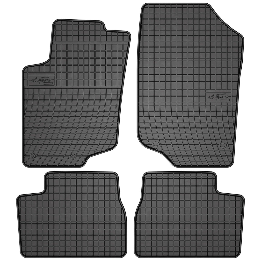 SMK Gummimatten Auto fussmatten Satz für Peugeot 207 2006-2012 Erleben Sie einen neuen Standard des