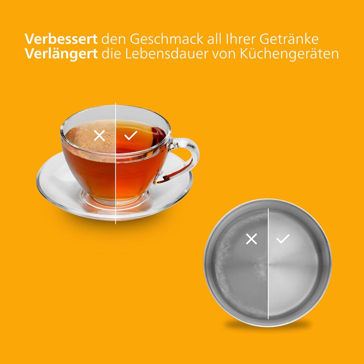 Philips Water Aktivkohlefilter aus Kokosnussschalen, Ersatzfilter ADD547/10, 1 Jahr Filterlebensdaue