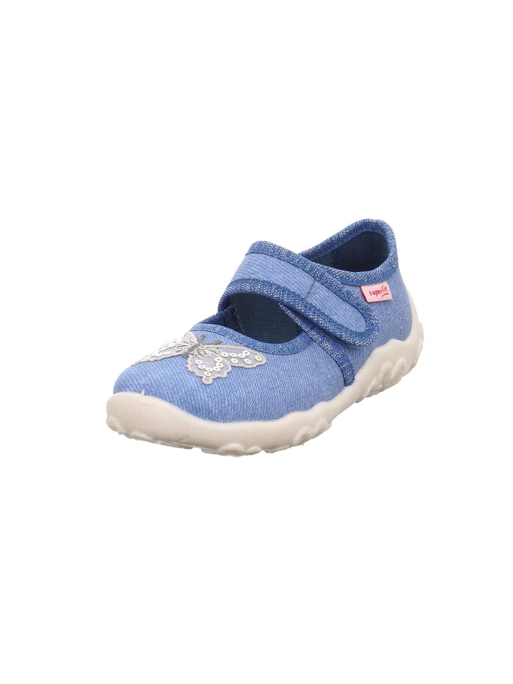 Superfit BONNY Hausschuhe 1-000280 Mädchen 23 EU Blau 8050, 23 EU Blau 8050