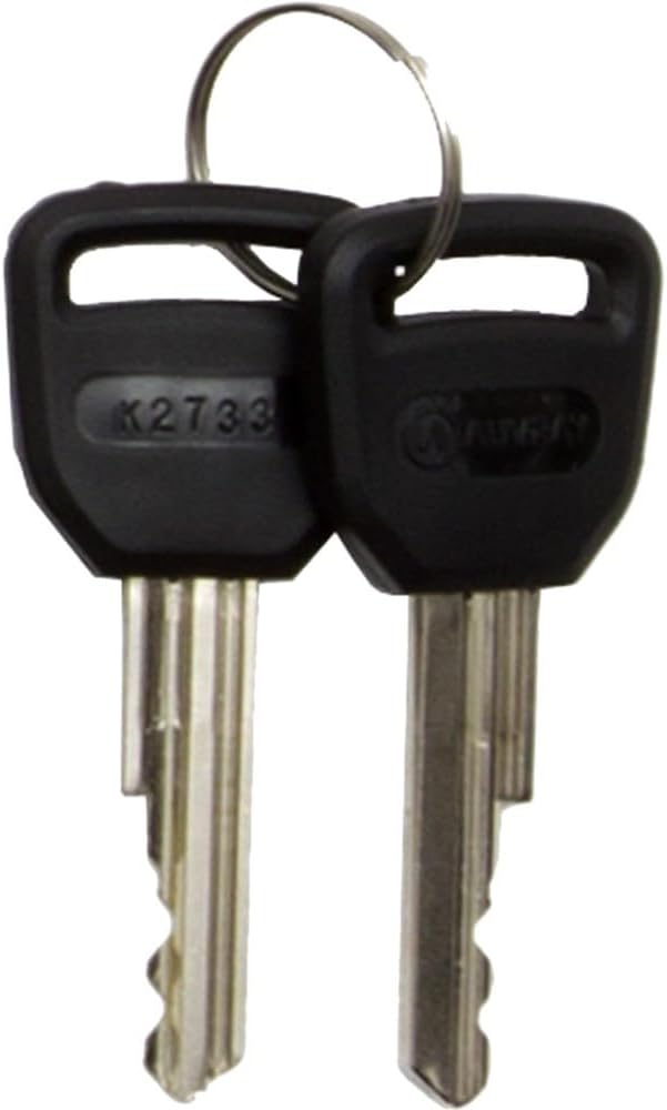 Auvray Antivol U Zen 108 x 235 + Halterung D.13 Erwachsene, Unisex, Schwarz, Einheitsgrösse