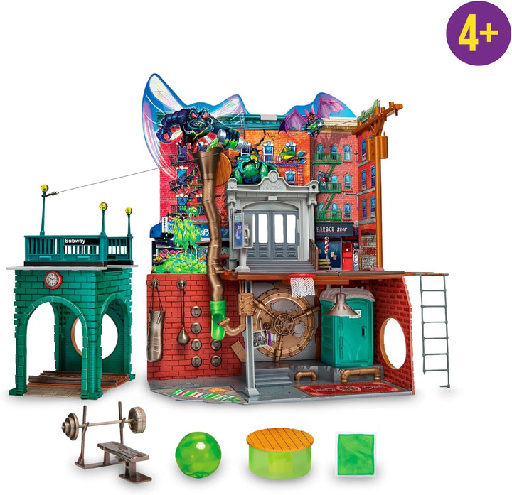 Teenage Mutant Ninja Turtles TU802000 TMNT Quartier Playset, S
