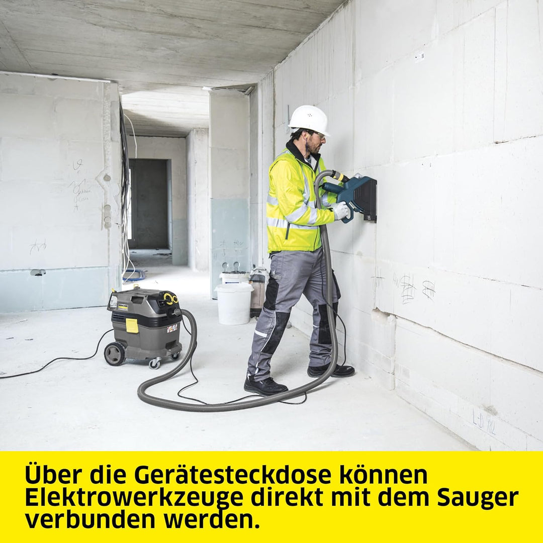 Kärcher Nass-Trockensauger 1.148-211.0. NT 30/1 Tact Te L, 30 liters,Black, Grey, Yellow Basic