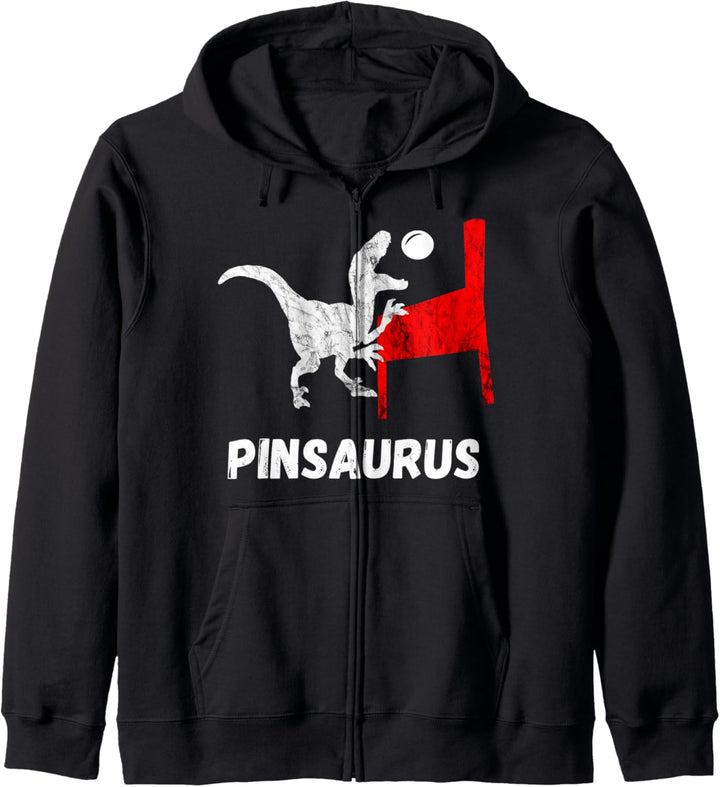 Pinball Dinosaurier Arcade Game Dino Flipper Automat T-Rex Kapuzenjacke