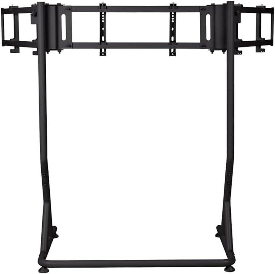 Thermaltake Triple Racing Monitor Stand Pro | Für 3× 32″ Curved / 34″ Flat Monitore | Pulverbeschich