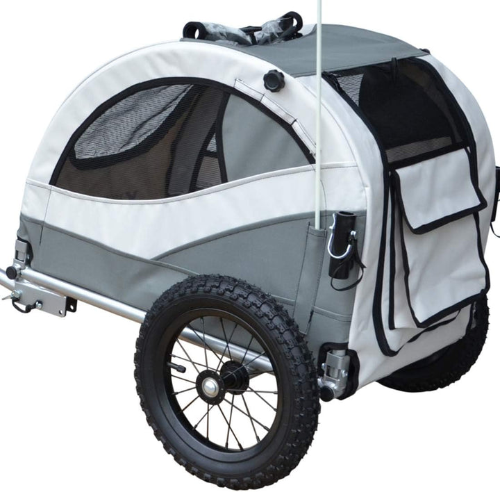 Papilioshop Kuma – Hundeanhänger, Hundewagen, Fahrradanhänger und Buggy für Hunde, Klappbar, Leicht