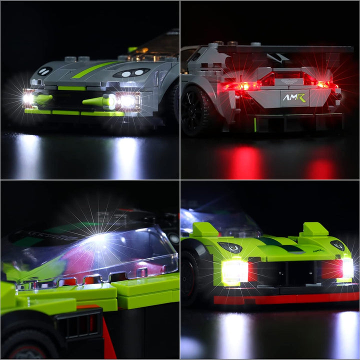 BrickBling LED-Beleuchtung für Lego 76910 Aston Martin Sammelbausatz (kein Lego-Modell enthalten, nu