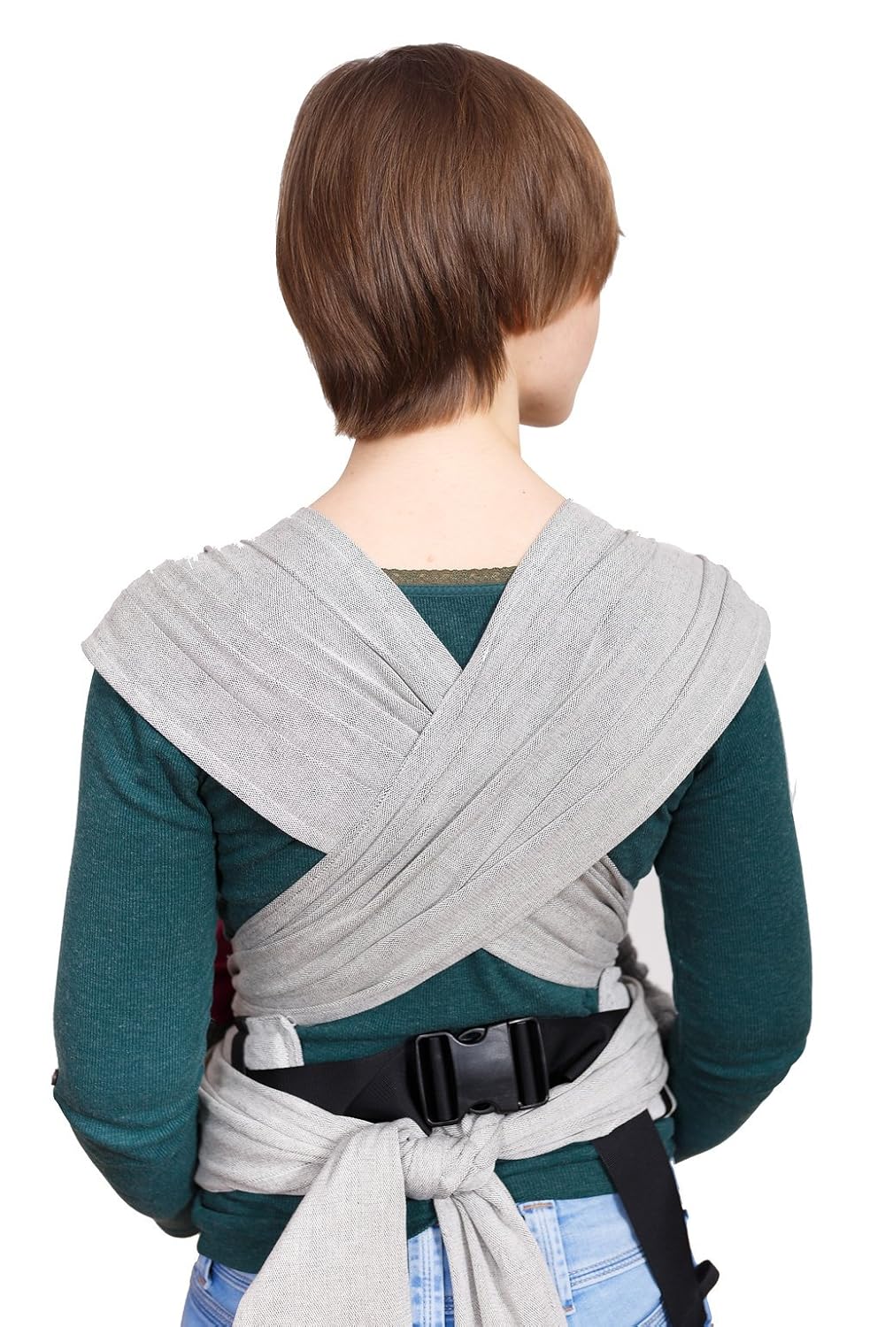 Madame Jordan Mei Tai - Wrap Conversion - ab Geburt - Made in Berlin (pur grau), pur grau