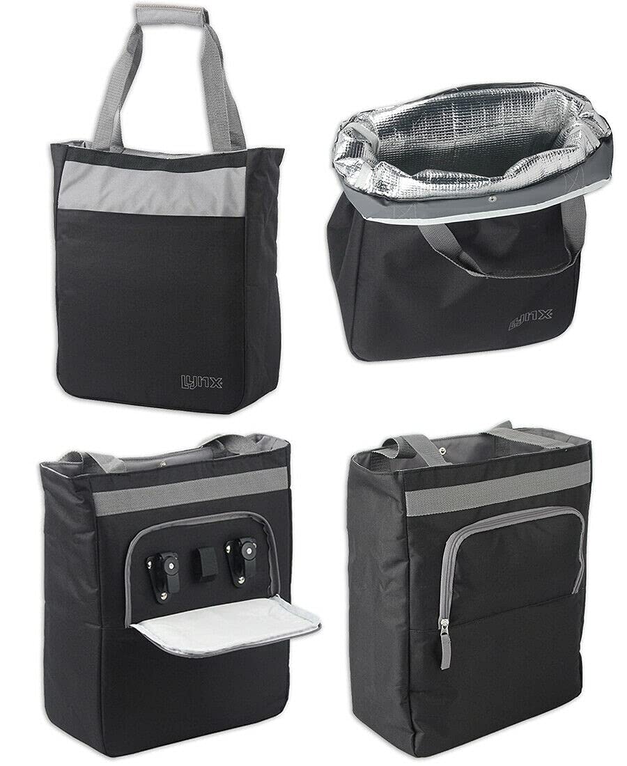 Fahrradtasche isoliert für Gepäcktrager | Isolierte Gepäckträgertasche für Fahrrad & E-Bike | Einkau