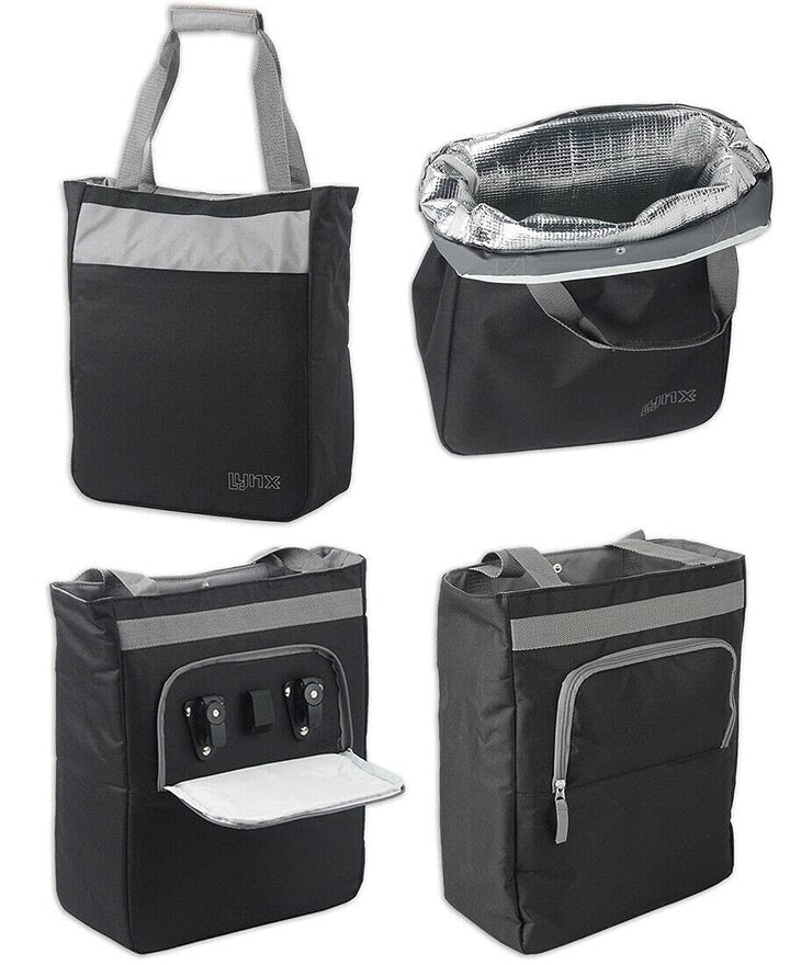 Fahrradtasche isoliert für Gepäcktrager | Isolierte Gepäckträgertasche für Fahrrad & E-Bike | Einkau