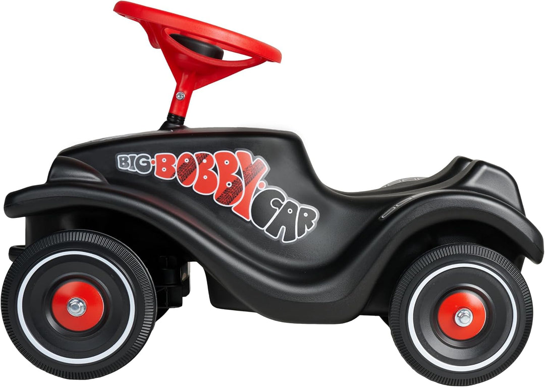 Big Bobby Car Classic GT - Rutschauto mit Racing-Design, Sicherheitslenkrad mit Hupe, ergonomischer