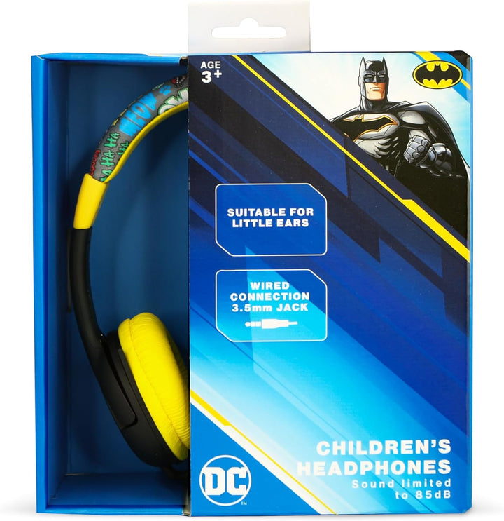 OTL Technologies Batman Chibi Style with Ears Childrens Headphones