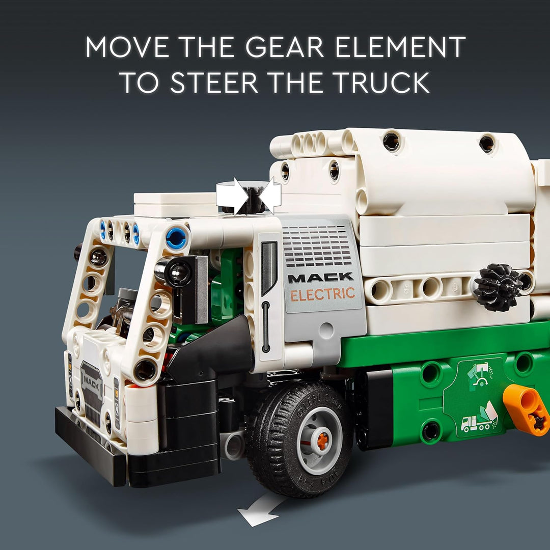 LEGO Technic John Deere 9700 Forage Harvester, Mähdrescher-Spielzeug zum Bauen & Technic Mack LR Ele