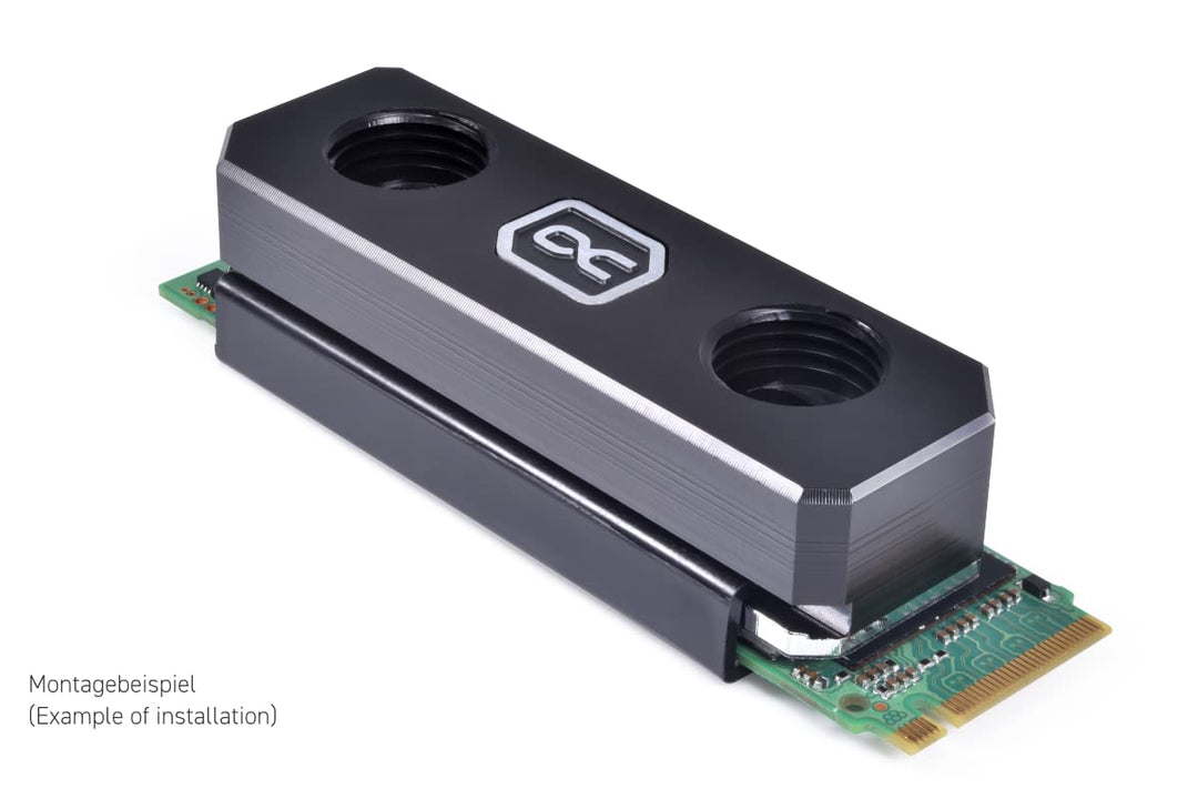 WAH Alphacool HDX Apex - M.2 2280 SSD - mit G1/4" - Acetal