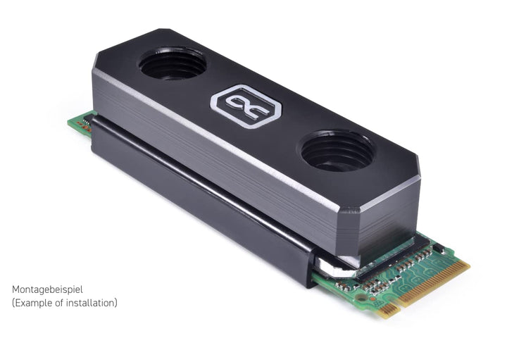 WAH Alphacool HDX Apex - M.2 2280 SSD - mit G1/4" - Acetal