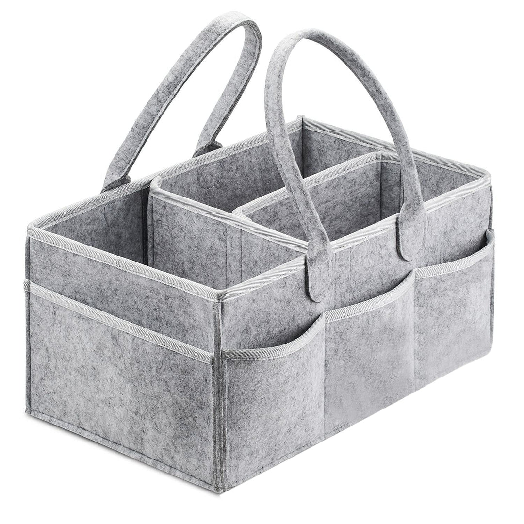 Baby Windel Caddy Organizer Wickeltisch Tragbar Filz Baby Windeltaschen Auto Travel Ablagekorb Winde