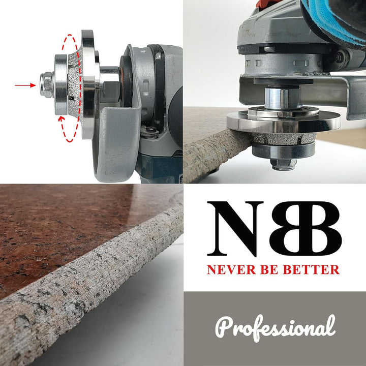 NBB Diamant-Profilscheibe Diamantfräser Fräsbohrer Trennreibahle Profilierungs-Bit für Porzellan Fli