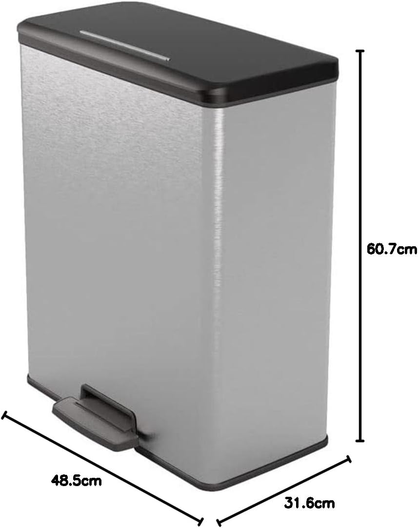 CURVER 251002 IML Eimer Metallic, 2 x 26 Liter, único