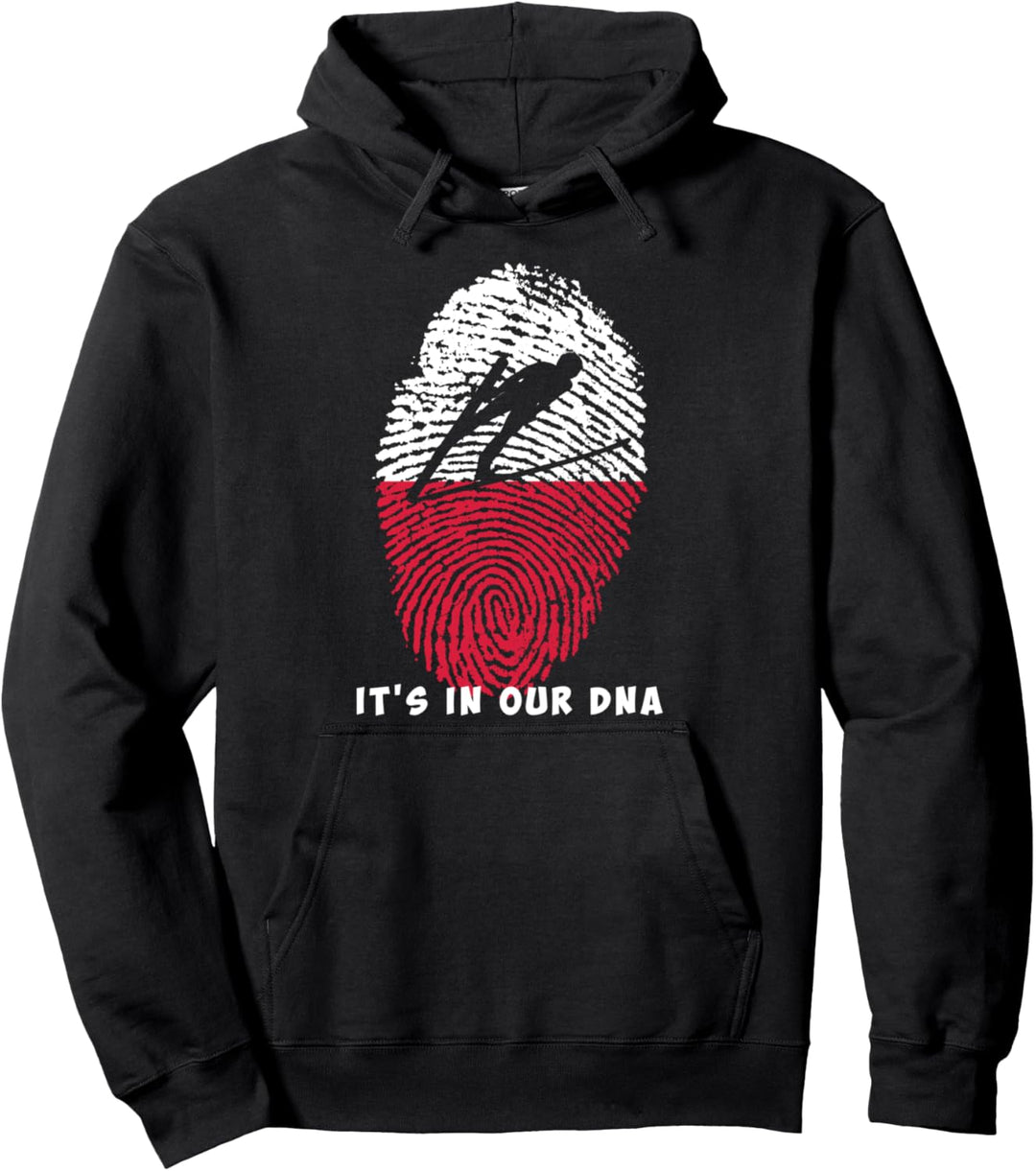 Geschenk für den Skisprung POLEN Pullover Hoodie