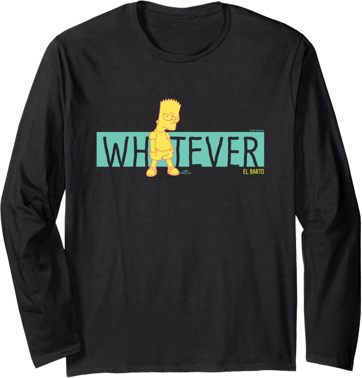 The Simpsons Bart Simpson Whatever El Barto Langarmshirt