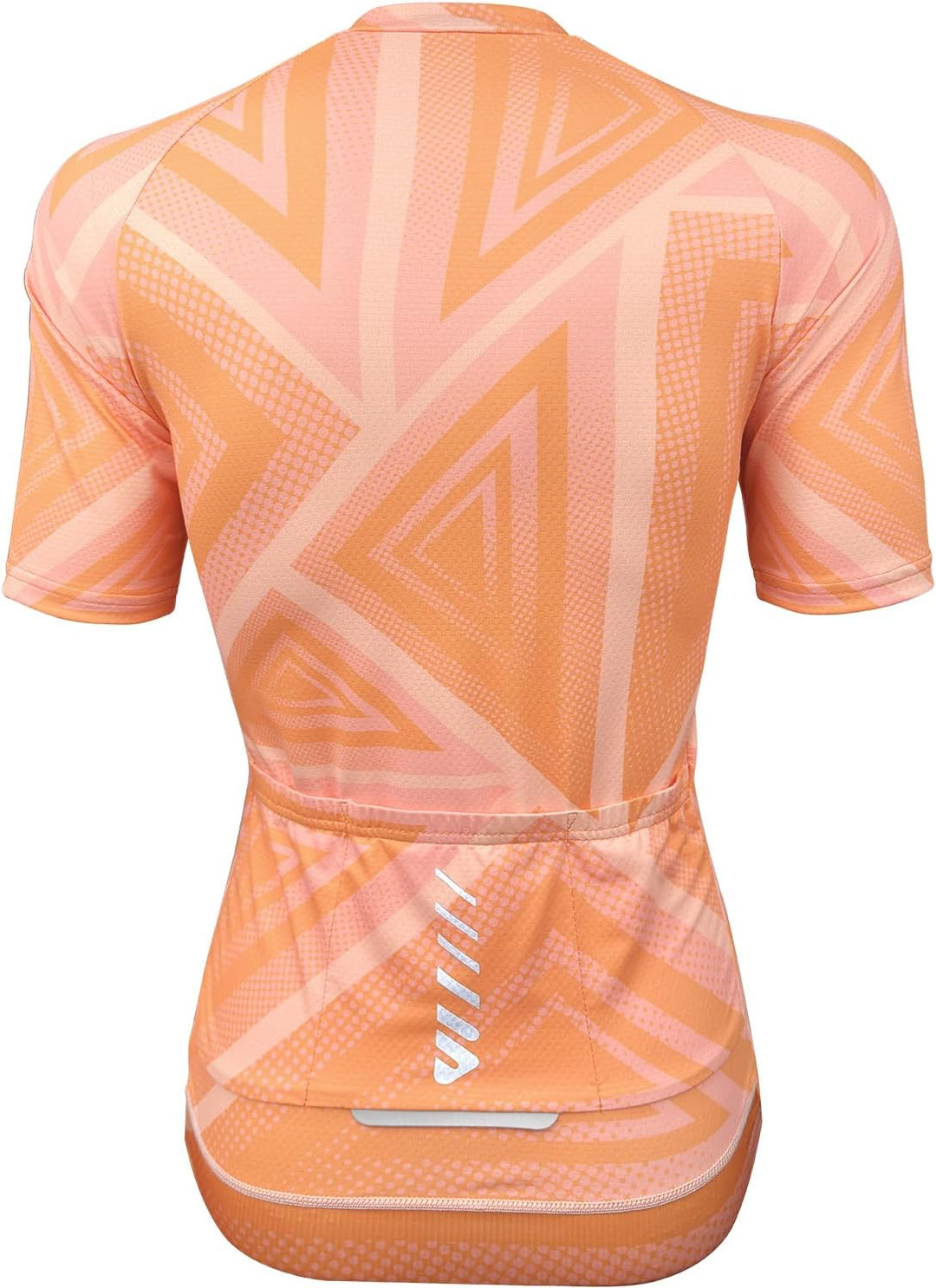 Wulibike Radtrikot Damen Langarm Fahrradtrikot Atmungsaktiv Rennrad Trikot mit 3 Rückentaschen 2-ora
