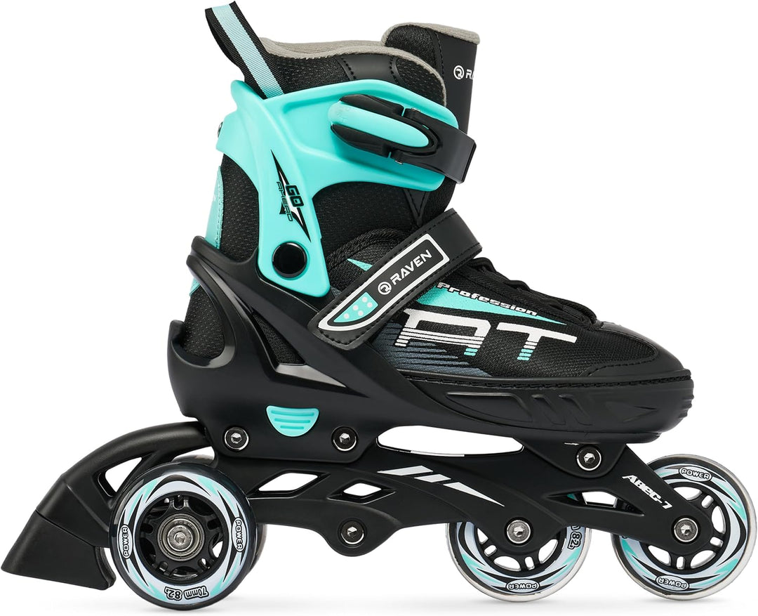 RAVEN Profession 3in1 Inlineskates Triskates Rollschuhe Inliner für Kinder und Erwachsene verstellba