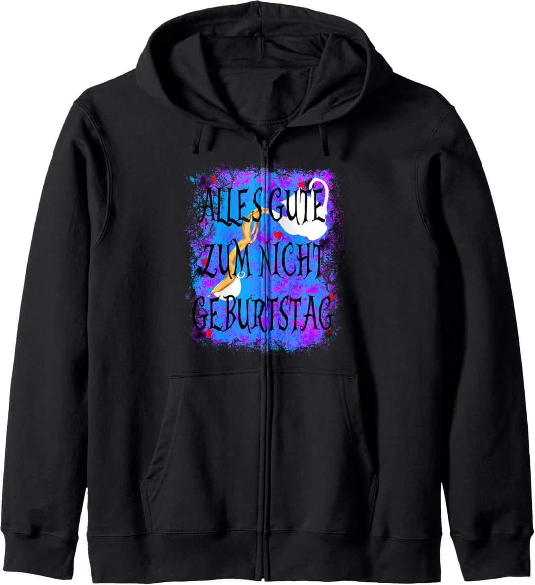 Nicht Geburtstag lustiges we´re all mad here Geburtstag Kapuzenjacke