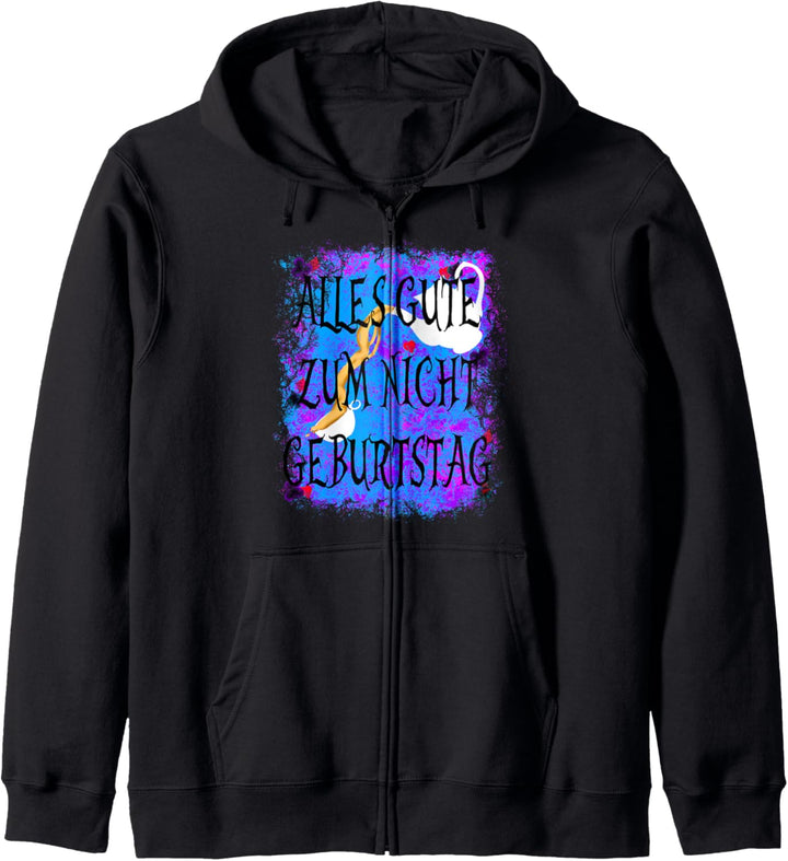 Nicht Geburtstag lustiges we´re all mad here Geburtstag Kapuzenjacke