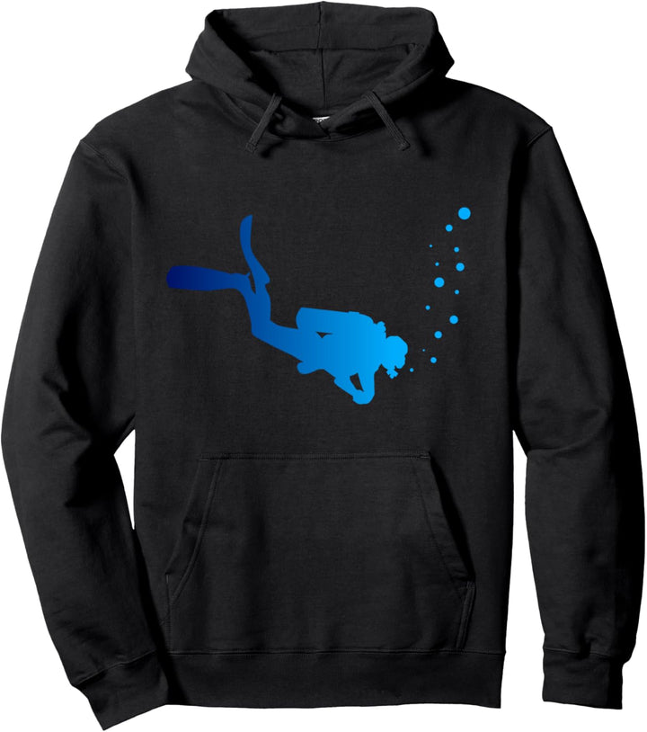 Tauchen Tauchsport Unterwasser Taucher Hoodie Pullover Hoodie