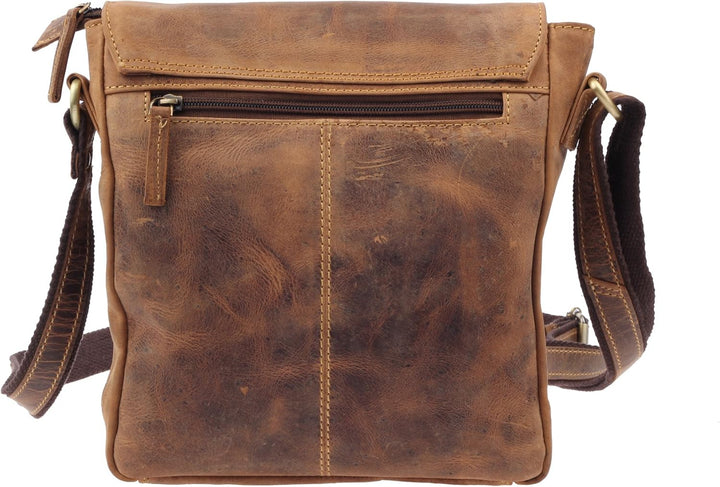 Green Burry Vintage Original Vintage Shoulderbag small 1636, Umhängetasche Braun, Braun