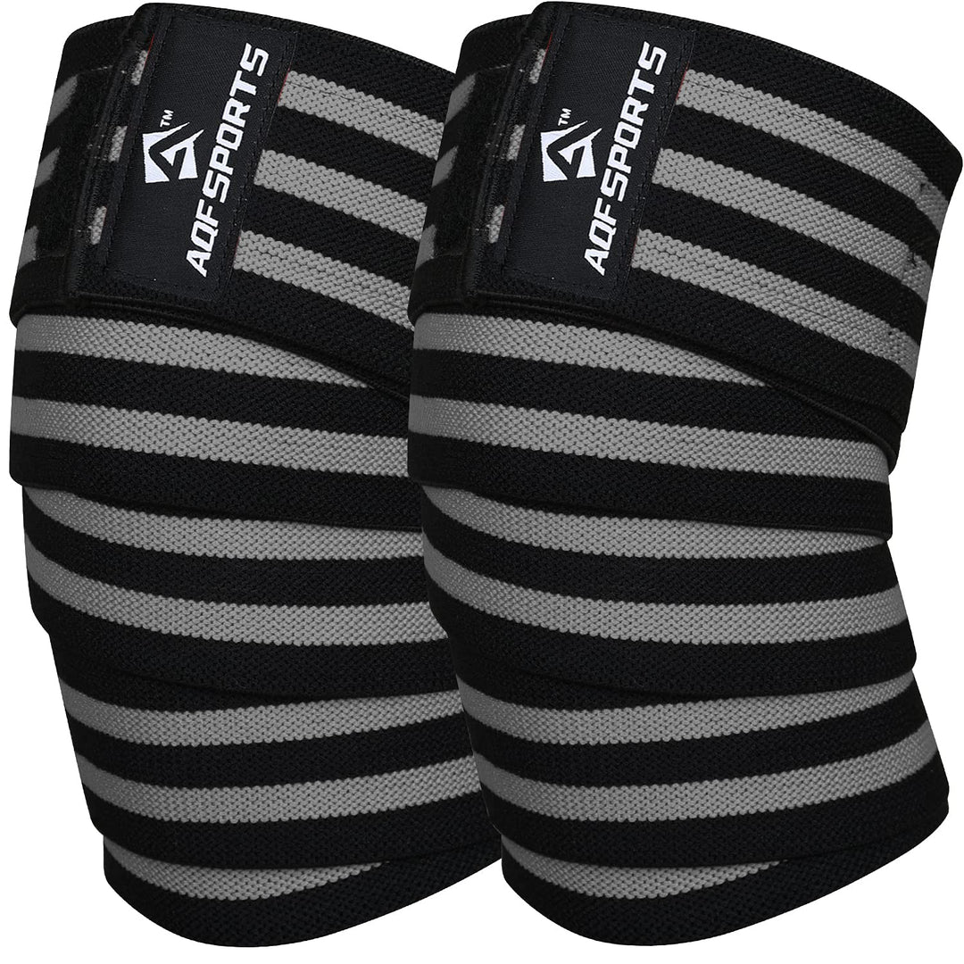 AQF Kniebandage, Kraftraining Kniebandage Männer Damen - IPL USPA Genehmigt Fitness Knieschützer, El