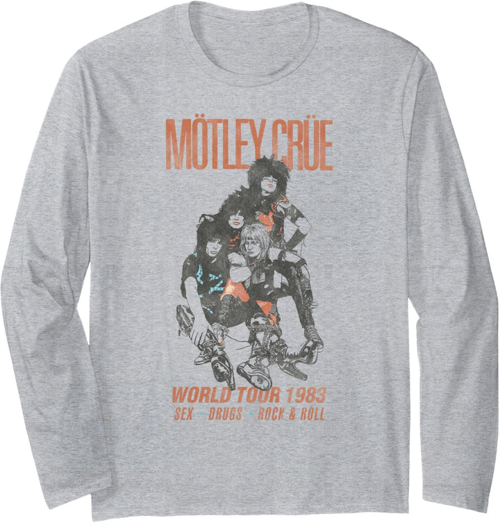 Mötley Crüe - World Tour 83 Langarmshirt