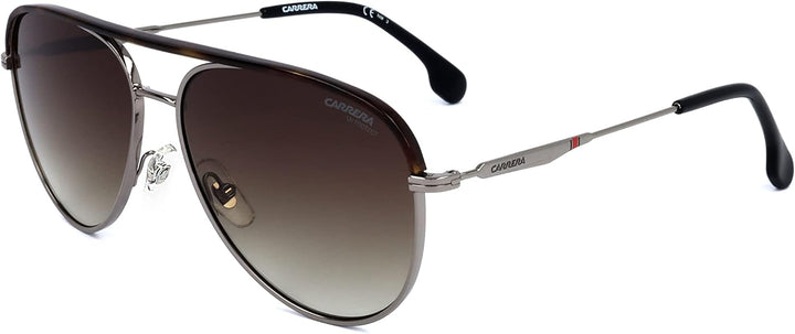 Carrera Unisex 209/S Sunglasses 58 85k/Ha Ruthen Black, 58 85k/Ha Ruthen Black