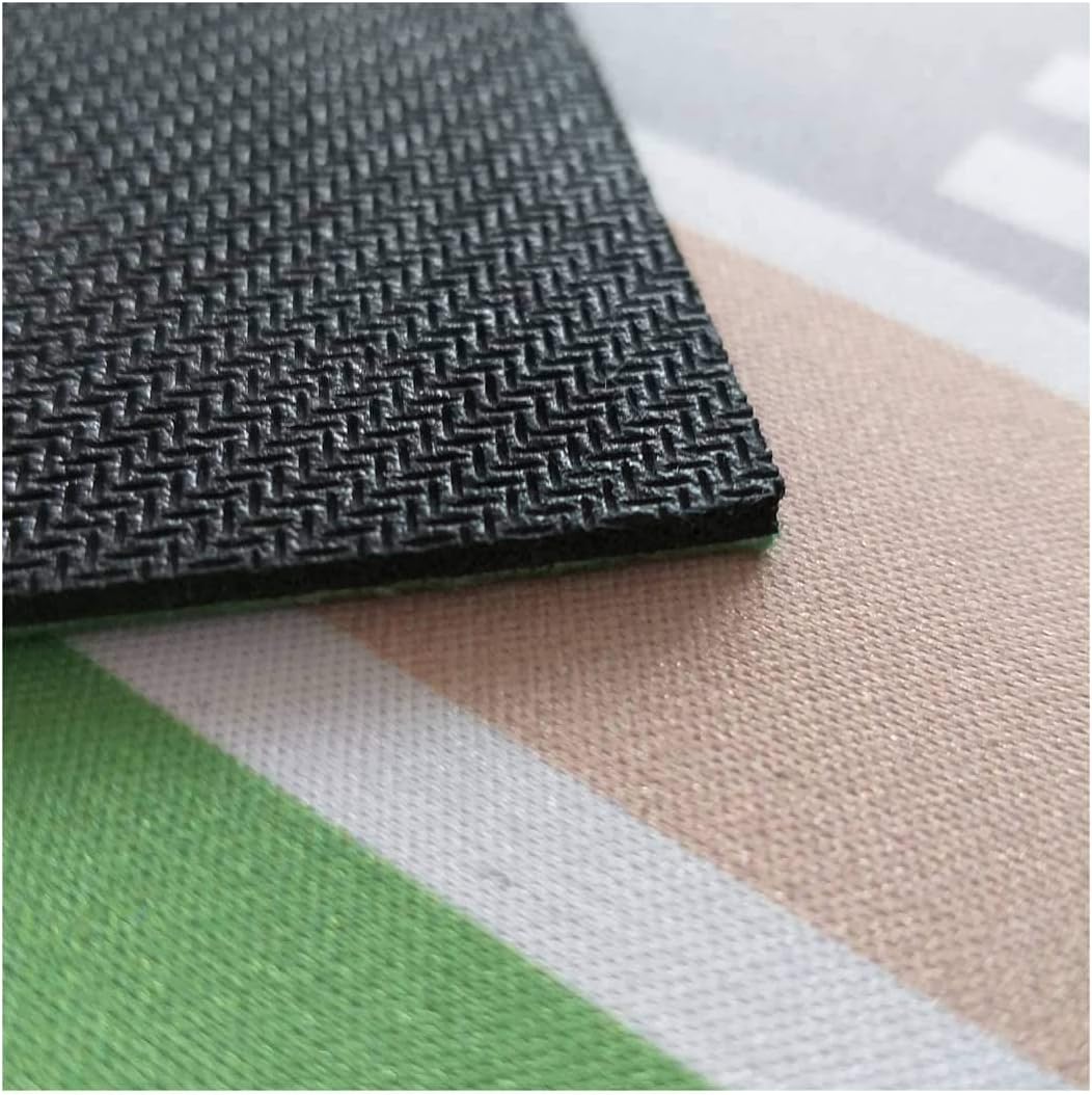 playmatt Spielmatte - Graslandschaft mit Teich | rutschfest | 100% schadstofffrei | waschbar, Grasla