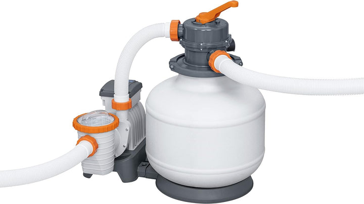Bestway Water_Pump Flowclear Sandfilterpumpe für Pool 5 678 l 5 678 l/h, 5 678 l/h