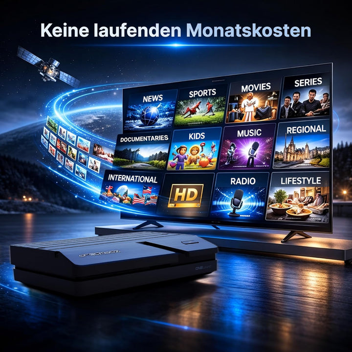 Dreambox 13392 One Ultra HD 2x DVB-S2X Multistream Tuner (4K, 2160p, E2 Linux, Dual Wifi H.265, HEVC