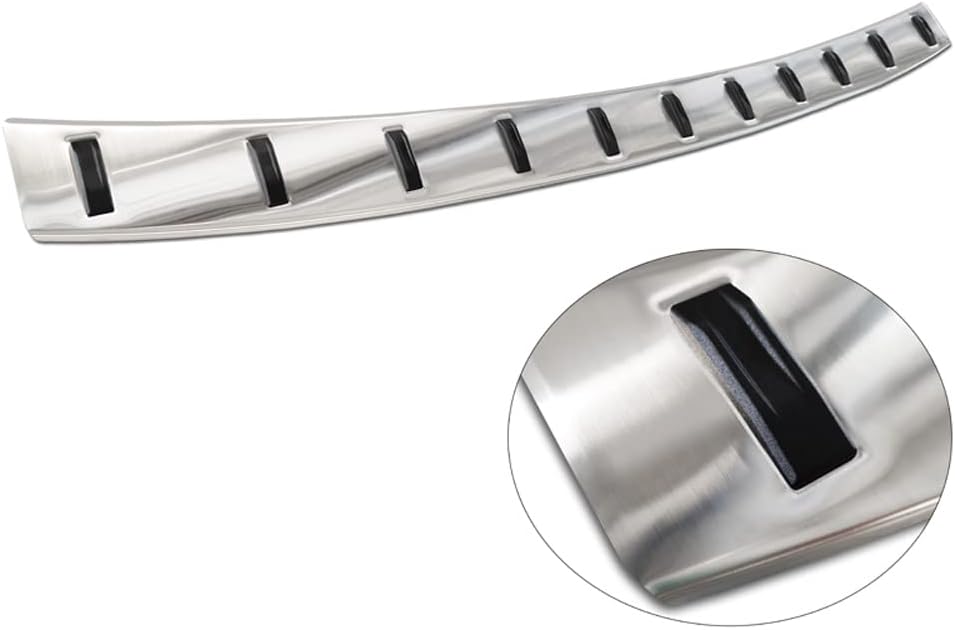 Avisa Edelstahl Heckstossstangenschutz kompatibel mit Volkswagen Multivan T7 2021- 'Strong Edition'